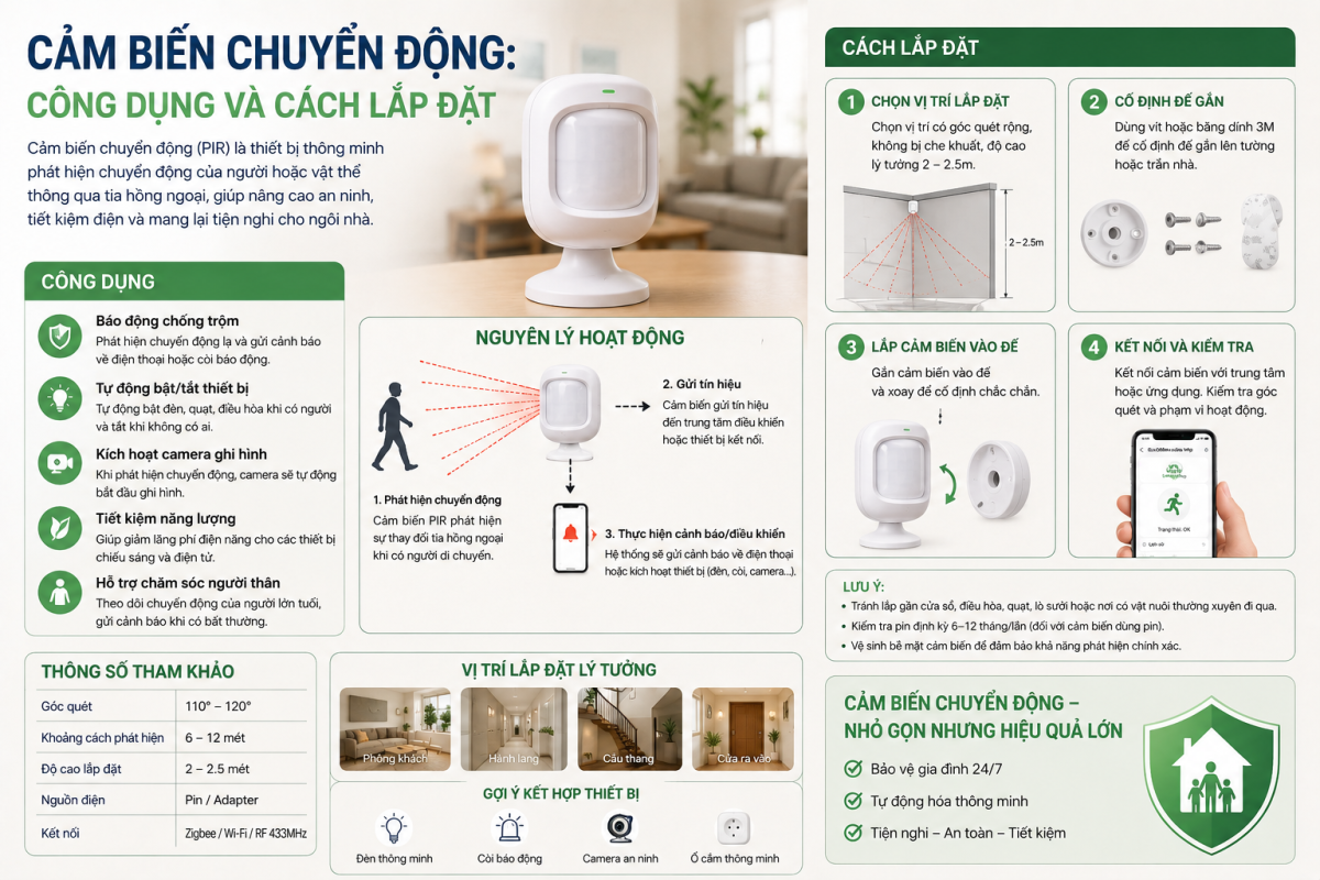 Bộ Điều Khiển Hồng Ngoại Thông Minh Cho Gia Đình